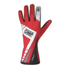 Перчатки FIA 09 OMP First Evo красные, размер 09 - LadaSportLine - Все для автоспорта и тюнинга