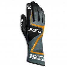 Перчатки 06 Sparco RUSH серый/оранжевый, размер 06 - LadaSportLine - Все для автоспорта и тюнинга