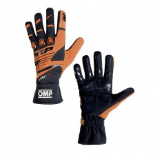 Перчатки 10 OMP KS-3 картинг оранжевый/черный, размер M - LadaSportLine - Все для автоспорта и тюнинга