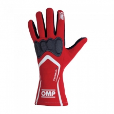 Перчатки FIA 12 OMP TECNICA-S красный/белый, размер 12 - LadaSportLine - Все для автоспорта и тюнинга