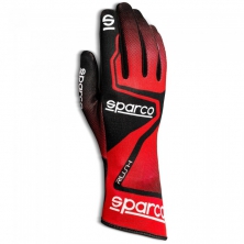 Перчатки 06 Sparco RUSH красный/черный, размер 06 - LadaSportLine - Все для автоспорта и тюнинга