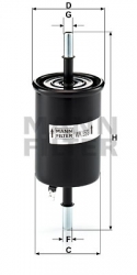 Фильтр топливный Шевроле Лачетти MANN WK55/3 - LadaSportLine - Все для автоспорта и тюнинга