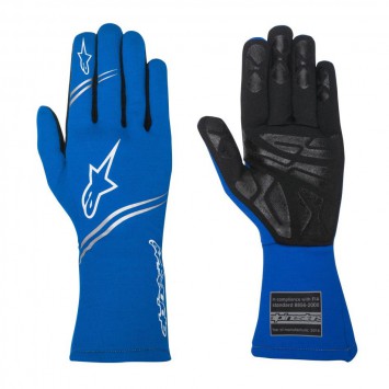 Перчатки FIA 09 Alpinestars TECH 1- START синий размер (S) 9 - LadaSportLine - Все для автоспорта и тюнинга