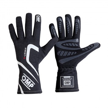 Перчатки FIA 09 OMP First-S черные, размер 09 - LadaSportLine - Все для автоспорта и тюнинга