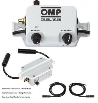 Усилитель переговорного устройства OMP TECH-RACE (разъем Peltor) - LadaSportLine - Все для автоспорта и тюнинга