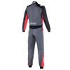 Комбинезон пилота 52 Alpinestars ATOM, антрацит/красный/черный, р-р 52 - LadaSportLine - Все для автоспорта и тюнинга
