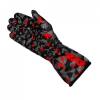 Перчатки 08 -273 CAMO картинг черный/серый/красный, размер XS - LadaSportLine - Все для автоспорта и тюнинга