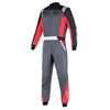 Комбинезон пилота 58 Alpinestars ATOM (антрацит/красный/черный), р. 58 - LadaSportLine - Все для автоспорта и тюнинга