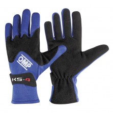 Перчатки 07 OMP KS-4 картинг синий/черный, размер XXS - LadaSportLine - Все для автоспорта и тюнинга