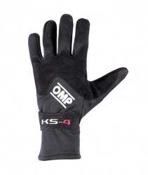 Перчатки 04 OMP KS-4 картинг черные, размер 04 - LadaSportLine - Все для автоспорта и тюнинга
