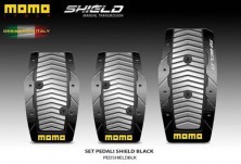 Накладки на педали Momo Shield, черные - LadaSportLine - Все для автоспорта и тюнинга