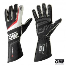 Перчатки FIA 10 OMP ONE-S черный/белый/серый, размер 10 - LadaSportLine - Все для автоспорта и тюнинга