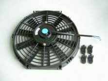 Вентилятор 12' 300мм 80W черный, синий - LadaSportLine - Все для автоспорта и тюнинга