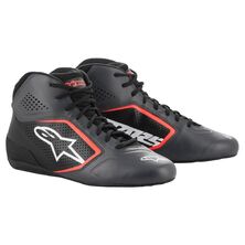 Ботинки картинг 45.5 Alpinestars TECH-1 K START v2, черный/белый/красный, р-р 45.5 - LadaSportLine - Все для автоспорта и тюнинга