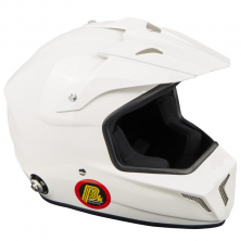 Шлем FIA б/г BELTENICK CROSS Hans (белый) размер XL FIA 8859-15 - SNELL SA2015 - LadaSportLine - Все для автоспорта и тюнинга