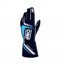 Перчатки FIA 12 OMP First Evo синие/голубые FIA 8856-2018, размер 12 - LadaSportLine - Все для автоспорта и тюнинга