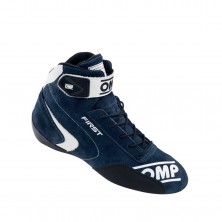 Ботинки FIA 45 OMP FIRST EVO FIA (темно-синий/голубой), размер 45 - LadaSportLine - Все для автоспорта и тюнинга