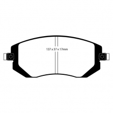 Тормозные колодки EBC BRAKES на SUBARU Forester (передние) - LadaSportLine - Все для автоспорта и тюнинга