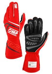 Перчатки FIA 12 OMP FIRST красный, размер 12 - LadaSportLine - Все для автоспорта и тюнинга
