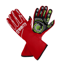 Перчатки FIA 10 Freem Senso 016, красные, размер 10 - LadaSportLine - Все для автоспорта и тюнинга