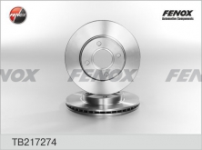 Диск тормозной FORD FENOX Форд Фиеста передний, TB217274 - LadaSportLine - Все для автоспорта и тюнинга