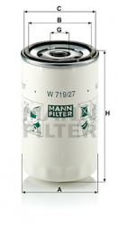 Фильтр масляный Форд Фиеста MANN W719/27 - LadaSportLine - Все для автоспорта и тюнинга