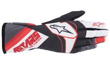 Перчатки 08 Alpinestars TECH-1 K RACE v2 GRAPH черный/белый/антрацит красный, размер XL - LadaSportLine - Все для автоспорта и тюнинга