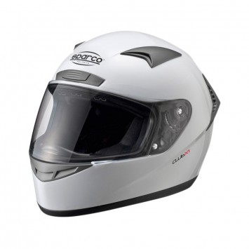 Шлем Sparco Club X-1 (белый) размер M (57-58) - LadaSportLine - Все для автоспорта и тюнинга
