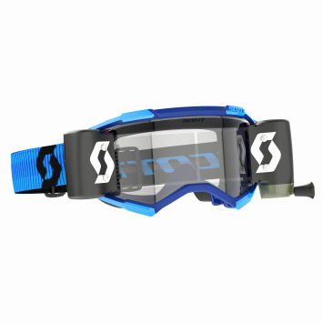 Очки Scott Fury WFS dark blue/neon red clear works - LadaSportLine - Все для автоспорта и тюнинга