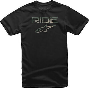 Футболка Alpinestars RIDE 2.0 CAMO, черный, р-р L - LadaSportLine - Все для автоспорта и тюнинга