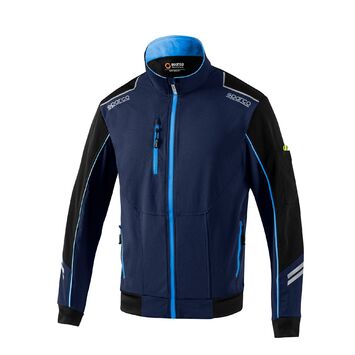 Куртка Sparco TECH LIGHT-SHELL куртка, темно-синий/голубой, р-р L - LadaSportLine - Все для автоспорта и тюнинга