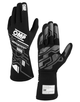 Перчатки FIA 09 OMP SPORT, черный/белый, размер 09 - LadaSportLine - Все для автоспорта и тюнинга