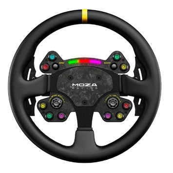 MOZA Racing RS V2 руль для симрейсинга (кожа), 330 мм, черный - LadaSportLine - Все для автоспорта и тюнинга