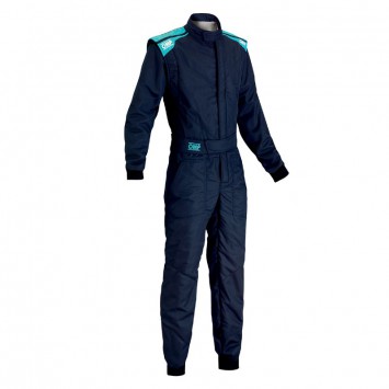 Комбинезон пилота 58 OMP First S FIA (темно-синий/голубой), р. 58 - LadaSportLine - Все для автоспорта и тюнинга