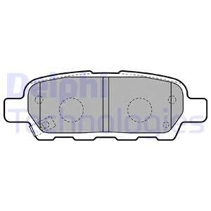 Тормозные колодки NISSAN DELPHI Ниссан Мурано задние (компл.) LP1807 - LadaSportLine - Все для автоспорта и тюнинга