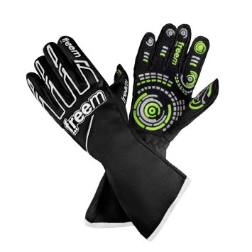 Перчатки FIA 10 Freem Senso 016, черные, размер 10 - LadaSportLine - Все для автоспорта и тюнинга