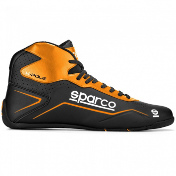 Ботинки картинг 45 Sparco K-POLE черный/оранжевый неоновый р. 45 - LadaSportLine - Все для автоспорта и тюнинга