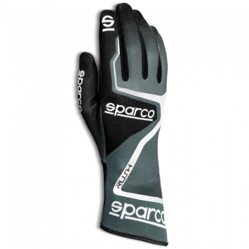 Перчатки 05 Sparco RUSH серый/черный/белый, размер 05 - LadaSportLine - Все для автоспорта и тюнинга