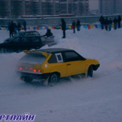 Гонки телекомпании АТН, на трассе ТГ "Дирижабль 28 декабря 2002 г